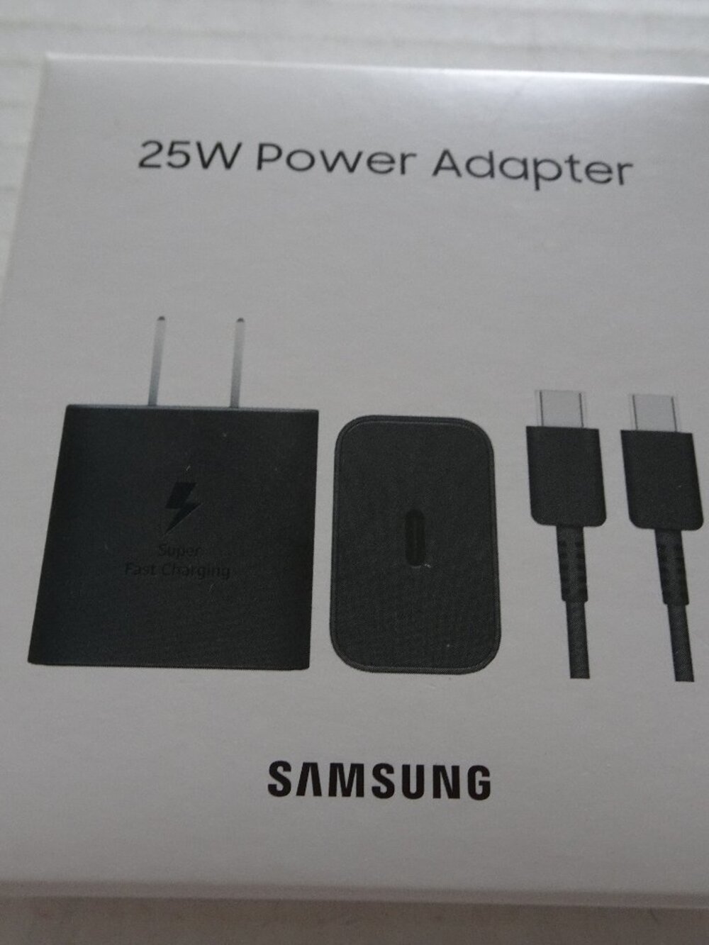 Power Adapter Samsung 25-Watt PD 3.0 Power Adapter & Cable - Original New in box